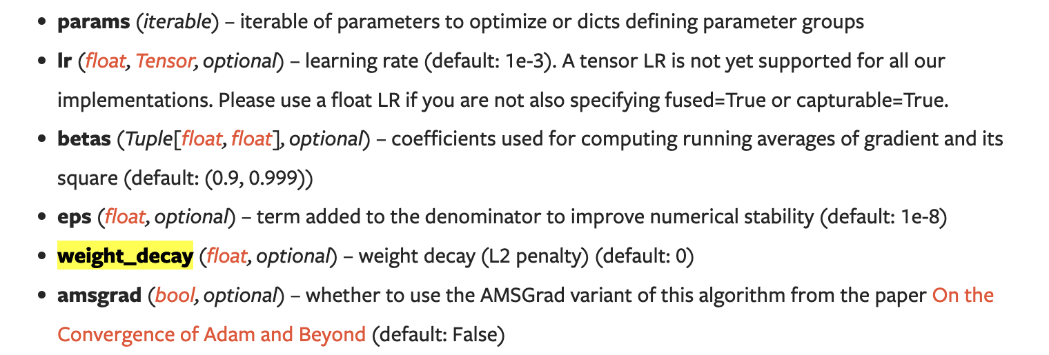 pytorch_adam_kwargs